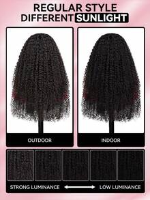 TrueHD 9AM HAIR STORE Wear & Go 预漂白无胶高清蕾丝卷发 6*4 180% 10-14 英寸鲍勃头 16-28 英寸长发蕾丝闭合假发自然黑色看起来年轻女士日常使用配饰女士编织无胶合成假发万圣节化妆配饰女士振动器星期三亚当斯免费礼品 - SNatural - 查看 14