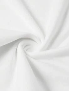 SHEIN EZwear 5件套基本款纯色修身短袖T恤 - 酒紅色 - 查看 15