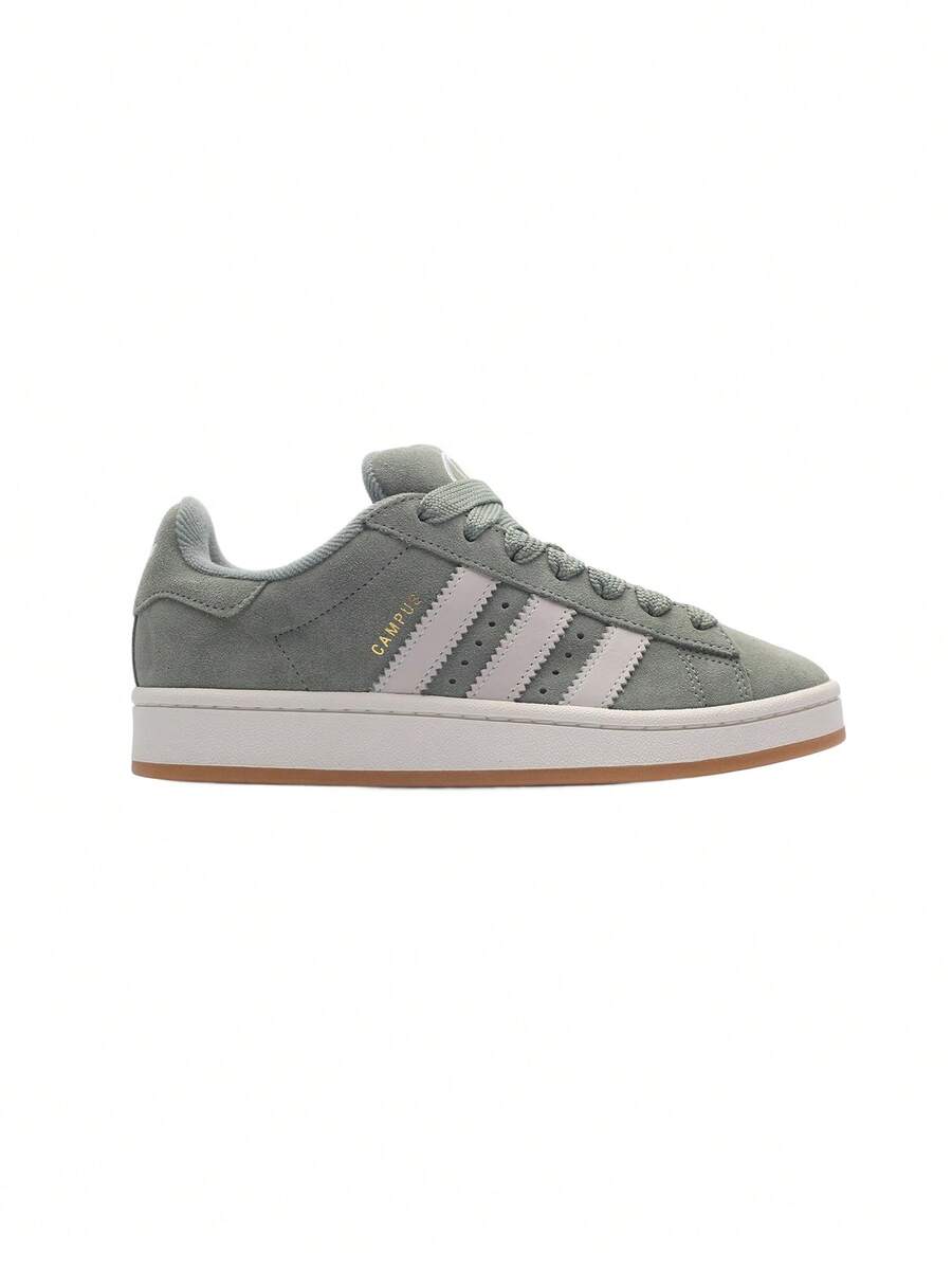 Adidas Campus Women's Casual Athletic Shoes Responsive Durable Classic Walking Outing Commuting White JI2753 - 銀綠色/米白/膠質 - 查看 1