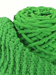 1/2/3/5 Rolls, Approx 90-100g/Pc Ice Bar Braided Single Strand Chunky Yarn For DIY Scarf, Bag, Slippers, Dolls, Blankets, Cushions, Plush Toys (Random Color)