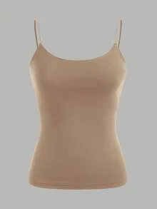 SHEIN EZwear 3件套休闲吊带背心套装，百搭性感，适合夏季，修身版型