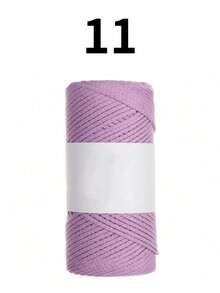 160克/卷蕾丝钩针纱棉麻线粗麻线圆股空心棉纱粗DIY帽子手工编织 - 彩色 - 查看 10