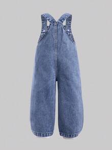 SHEIN Baby Girls' Washed Denim Bib Pants, Floral Print Loose Jumpsuit Cute Toddler Girl Overalls Baby Girl Jeans Outfit Toddler Girl Denim Overalls Toddler Flower Jeans Purple Flower Toddler Outfit Purple Flower Baby Girl Festival Baby Girl Flower Jeans Purple Flower Jeans Outfit Girls Denim Overalls With Flowers Toddler Girl Jeans With Flowers Toddler Flower Overalls Fall Winter Toddler Jean With Flowers Purple Girl Outfits Babygirl Outfits Violet Cute Girl Outfits Lilac Toddler Outfit