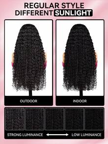 TrueHD 9AM Hair Wear & Go Deep Wave Human Hair Wig 7x5 HD Lace Closure Wig Glueless Pre-Plucked Natural Looking 180% Density 8-30 Inch Long - SNatural - View 13