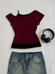 Rina Fox Punk Style Dark Pattern Print Women T-Shirt, Gift For Friends