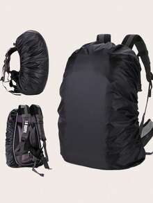 1pc Suitcase Cover Trolley School Bags Backpack Rain Proof Cover Luggage Protective Waterproof Dust Rainproof Covers For School,Office,Household,Travel, Back To School Supplies Summer Cooling,Beach,Travel - Multicolor - View 6