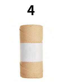 160克/卷蕾丝钩针纱棉麻线粗麻线圆股空心棉纱粗DIY帽子手工编织 - 彩色 - 查看 16