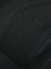 Manfinity EMRG 男士双口袋圆领纯色休闲短袖 T 恤，男友礼物