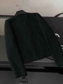 GlowEve Women's Crew Neck Button Long Sleeve Casual Jacket Fall Winter Cloth For Women