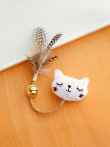 PETSIN 1 Piece Of Hemp Rope Cat Toy, Including Catnip Toys, Dolls, Pet You Hemp Rope Toothbrush, Self-Entertainment And Relief Of Boredom Cat Toys, Cat Supplies, Pet Supplies - Multicolor - View 10