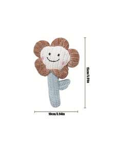 PETSIN 1 件猫薄荷猫玩具，小动物形状，自娱自乐，磨牙洁牙，小猫毛绒猫棒，宠物用品，猫 - 彩色 - 查看 11