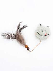 PETSIN 1 Piece Of Hemp Rope Cat Toy, Including Catnip Toys, Dolls, Pet You Hemp Rope Toothbrush, Self-Entertainment And Relief Of Boredom Cat Toys, Cat Supplies, Pet Supplies - Multicolor - View 22