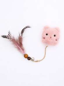 PETSIN 1 Piece Of Hemp Rope Cat Toy, Including Catnip Toys, Dolls, Pet You Hemp Rope Toothbrush, Self-Entertainment And Relief Of Boredom Cat Toys, Cat Supplies, Pet Supplies - Multicolor - View 12