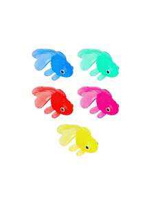 PETSIN 1 Set Of Colorful Simulated Soft Silicone Goldfish Teasing Cat Toys, Cats Catch Floating Little Goldfish, Can Float Semi-Transparent Cat Fishing Toys, Pet Toys Pet Supplies