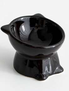 PETSIN 1 High-Footed Ceramic Bowl, Cat Bowl, Dog Bowl, Pet Bowl, Slanted Mouth To Protect The Neck And Prevent Overturning Cat Bowl, Drinking And Food Basin, Pet Supplies - Multicolor - View 9
