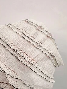 SHEIN Unity Women's Sweet Layered Strap Vacation Dress, Summer - Apricot - View 4