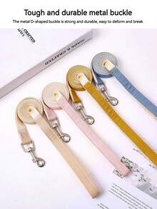 PETSIN 1 Piece Pet Backpack Lead, Dog, Cat Chest And Back Lead, Adjustable Chest And Back Strap, Comfortable And Breathable, Light And Not Choking, Chest Back Teddy Bear Lead, Pet Supplies