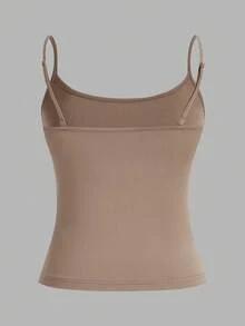 SHEIN EZwear 3pcs/Set Women's Sexy Cropped Camisole Tops, Suitable For Summer - Multicolor - View 9
