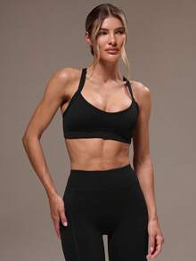 Musera Sport 女士健身运动套装秋冬 - 黑色 - 查看 5