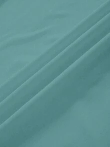 Áo thun cổ tròn in hình chú chó thường ngày dành cho nữ - Màu xanh bụi bặm - Xem 6