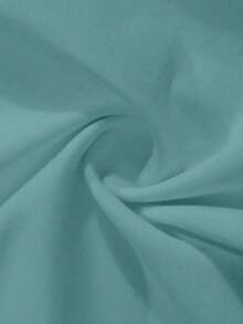 Áo thun cổ tròn in hình chú chó thường ngày dành cho nữ - Màu xanh bụi bặm - Xem 7