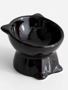 PETSIN 1 High-Footed Ceramic Bowl, Cat Bowl, Dog Bowl, Pet Bowl, Slanted Mouth To Protect The Neck And Prevent Overturning Cat Bowl, Drinking And Food Basin, Pet Supplies - Multicolor - View 19