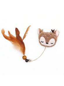 PETSIN 1 Piece Of Hemp Rope Cat Toy, Including Catnip Toys, Dolls, Pet You Hemp Rope Toothbrush, Self-Entertainment And Relief Of Boredom Cat Toys, Cat Supplies, Pet Supplies - Multicolor - View 16