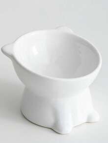 PETSIN 1 High-Footed Ceramic Bowl, Cat Bowl, Dog Bowl, Pet Bowl, Slanted Mouth To Protect The Neck And Prevent Overturning Cat Bowl, Drinking And Food Basin, Pet Supplies - Multicolor - View 17