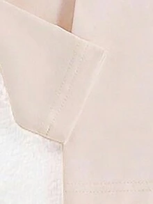 SHEIN Vintaside Kids 2 件装女婴复古碎花荷叶边蝴蝶结领上衣和喇叭裤套装，可爱甜美时尚春秋装 - 彩色 - 查看 5