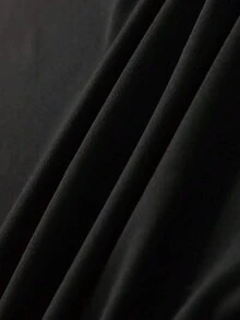 EMERY ROSE Large-Sized Ladies' Round-Neck Long-Sleeved T-Shirt, Printed With The Halloween Bow Ghost Creative Pattern Fall Cloth For Women - Black - View 5