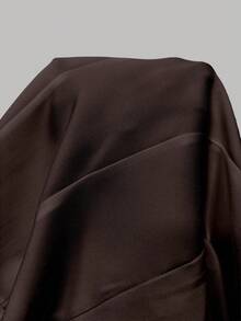 SHEIN Unity Women's Solid Color Lapel NeckLong Sleeve Single-Button Casual Blazer Jacket, Autumn - Mocha Brown - View 6