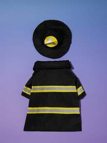 PETSIN Halloween Cosplay Firefighter Pet Costume