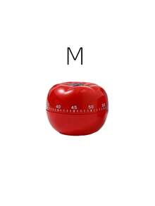 Joivida 1pc Mechanical Wind-Up Kitchen Timer For Baking Cooking Study Homework - Retro Tomato Design Silent Operation Metal Gift Idea, Rama Table Decor, New Year, Christmas Gift, Mother's Day Gift, Housewarming Gift, Back To School Use, Dorm Essentials - Red - View 10