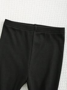 Cozy Pixies 2 件套男婴卡通恐龙印花圆领长袖连帽衫和纯色喇叭裤套装 - 彩色 - 查看 8