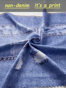 SHEIN Bộ quần áo hoodie và áo nỉ thoải mái, rộng rãi cho bé gái tuổi mới lớn - trắng - Xem 12