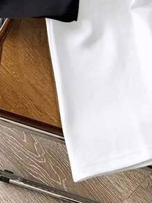 Attitoon 休闲猫咪图案修身圆领短袖T恤，女款，略显透明，夏季开学季