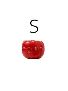 Joivida 1pc Mechanical Wind-Up Kitchen Timer For Baking Cooking Study Homework - Retro Tomato Design Silent Operation Metal Gift Idea, Rama Table Decor, New Year, Christmas Gift, Mother's Day Gift, Housewarming Gift, Back To School Use, Dorm Essentials - Red - View 11