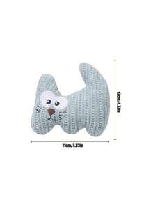PETSIN 1 件猫薄荷猫玩具，小动物形状，自娱自乐，磨牙洁牙，小猫毛绒猫棒，宠物用品，猫 - 彩色 - 查看 17