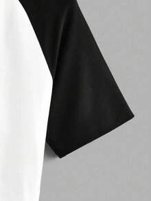 Attitoon 休闲猫咪图案修身圆领短袖T恤，女款，略显透明，夏季开学季