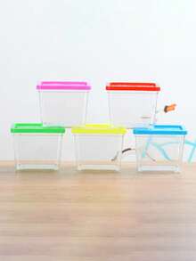 PETSIN 1 Set Of Colorful Simulated Soft Silicone Goldfish Teasing Cat Toys, Cats Catch Floating Little Goldfish, Can Float Semi-Transparent Cat Fishing Toys, Pet Toys Pet Supplies