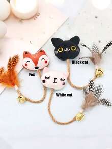 PETSIN 1 Piece Of Hemp Rope Cat Toy, Including Catnip Toys, Dolls, Pet You Hemp Rope Toothbrush, Self-Entertainment And Relief Of Boredom Cat Toys, Cat Supplies, Pet Supplies - Multicolor - View 20