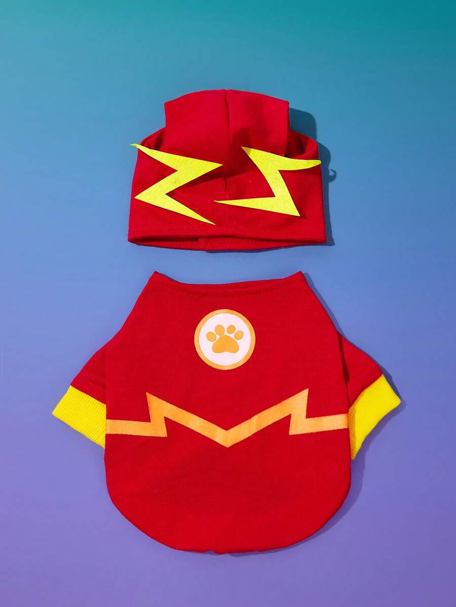 PETSIN Halloween Pet Costume Accessories - Red - View 1