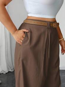 Elenzga 大码女装新款通勤商务休闲优雅阔腿长裤