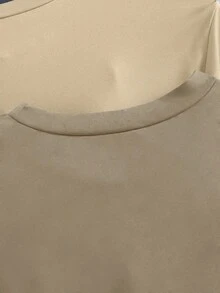 4pcs/Pack Teen Boy Summer Solid Color Round Neck Short Sleeve Casual T-Shirtholiday,Summer,Travel,Getaway, School, Campus, College - Multicolor - View 4