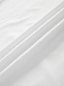 Franclia Women's Delicate Bowknot Sequin Embroidered Drawstring Waist T-Shirt