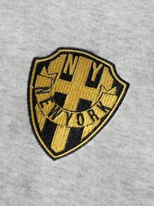 Aesthetic Post--Men's Zipper Front Thermal Lined Hoodie And Striped Sweatpants Set, Fall Winter Clothes - Grey - View 8