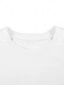 SHEIN 3 Stücke/Set Damen Loose Sleeve Kurzarm Figurbetontes T-Shirt