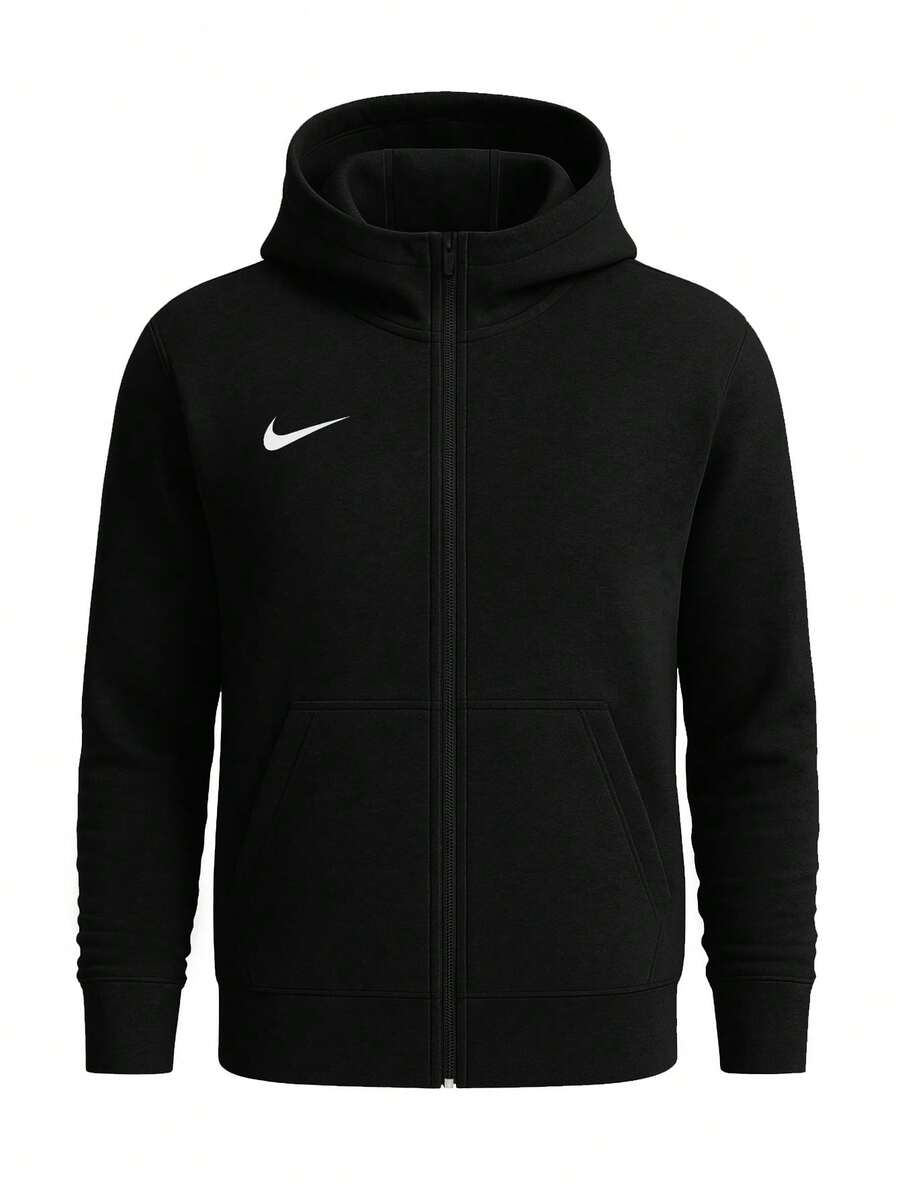 Nike Park 20 Youth Full Zip Hoodie Black - Black - View 1
