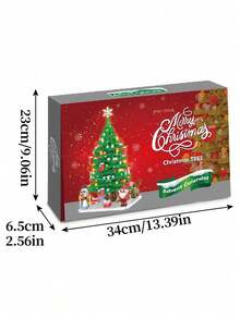 POKOJA LAND Christmas Advent Calendar Building Set - 24 Day Sequential Construction Kit With Daily DIY Boxes For Holiday Countdown Ritual - Multicolor - View 5