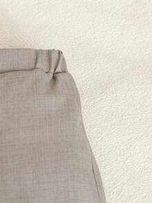 SHEIN 2pcs Gentleman Suit Includes Woven Vest And Trousers,Without Shirts And Accessories,Suitable For Birthday Party, Wedding, Stage Performance , Baby Boy ClothesBaby's First Mother's Day Outfit//Family Matching Outfits/Mommy And Me Outfits Fall Winter